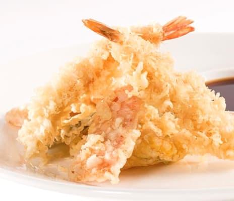 Deep-Fried shrimp and vegetables